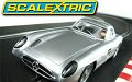 Mercedes Benz 300 SLR Uhlenhaut - Scalectrix Slot 1.32 (1)